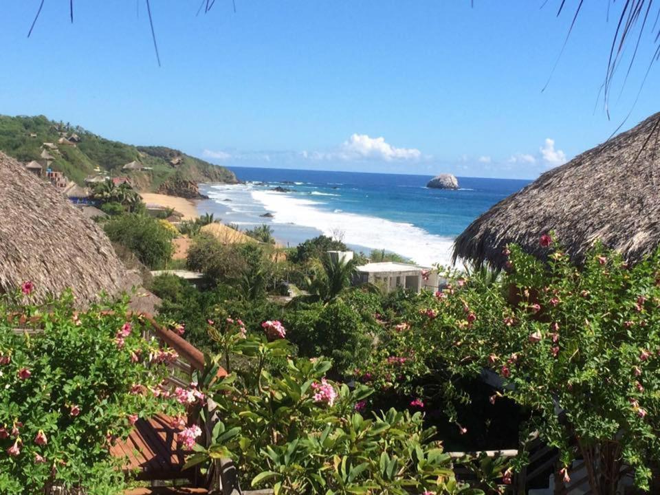 Cabanas Las 3 Marias San Agustinillo Dış mekan fotoğraf